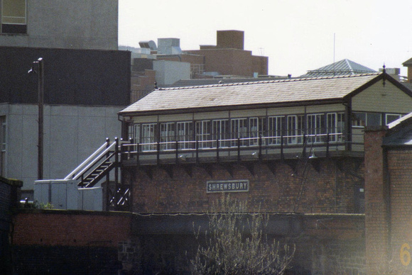 Shrewsbury Crewe Junction Signal Box